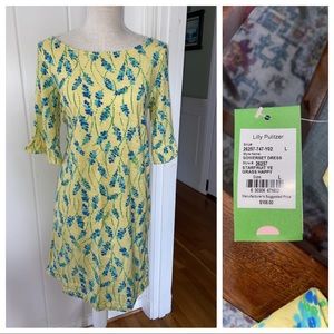 | Lilly Pulitzer | Bell Sleeve Dress | NWT | Sz Lg |